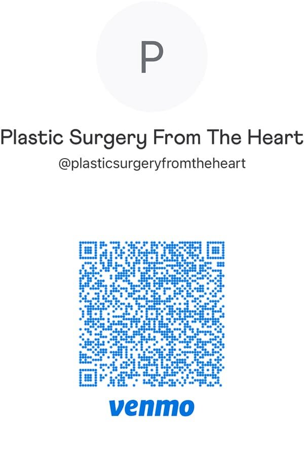 Plastic Surgery from the Heart VENMO QR Code