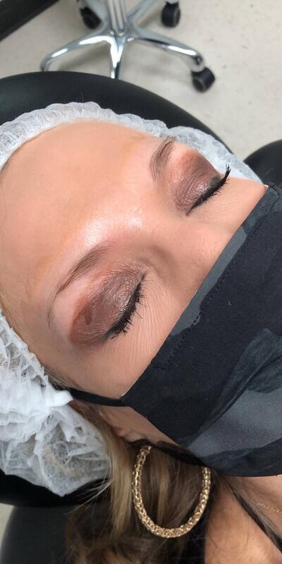 Microblading Permanent Makeup Before & After Patient #7328