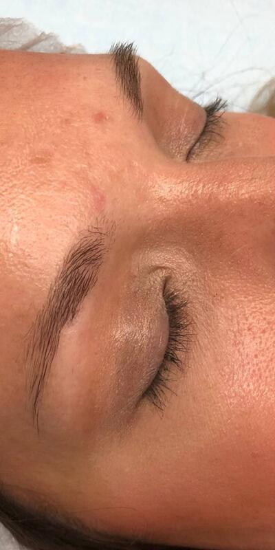 Microblading Permanent Makeup Before & After Patient #7358