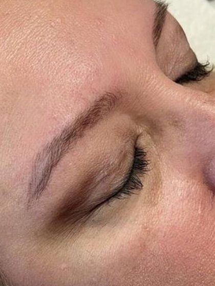 Microblading Permanent Makeup Before & After Patient #7383
